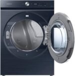 Samsung BESPOKE 7.6 Cu. Ft. Stackable Smart Electric Dryer Steam AI Optimal Dry Brushed from Kings Outlet