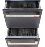 Café - 24" Top Control Built-In Double Drawer Dishwasher, Customizable - Matte Black - Image 3