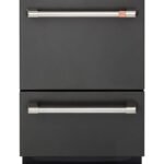 Café - 24" Top Control Built-In Double Drawer Dishwasher, Customizable - Matte Black
