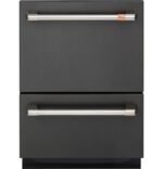 Café - 24" Top Control Built-In Double Drawer Dishwasher, Customizable - Matte Black