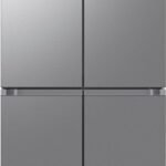 Dacor - 22.8 Cu. Ft. 4-Door French Reveal Door 36" Counter Depth Refrigerator with Beverage Center - Silver Stainless Steel