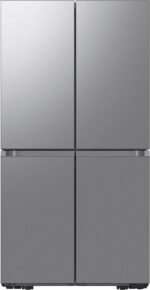 Dacor - 22.8 Cu. Ft. 4-Door French Reveal Door 36" Counter Depth Refrigerator with Beverage Center - Silver Stainless Steel