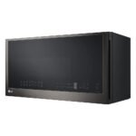 LG - 1.7 Cu. Ft. Convection Over-the-Range Smart Microwave with Sensor Cooking and Air Fry - Black Stainless Steel - Image 5