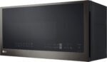 LG - 2.0 Cu. Ft. Over-the-Range Microwave with Sensor Cooking and EasyClean - Black Stainless Steel - Image 7