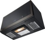 LG - 2.0 Cu. Ft. Over-the-Range Microwave with Sensor Cooking and EasyClean - Black Stainless Steel - Image 6