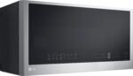 LG - 1.7 Cu. Ft. Convection Over-the-Range Smart Microwave with Sensor Cooking and Air Fry - Stainless Steel - Image 2