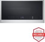 LG - 1.7 Cu. Ft. Convection Over-the-Range Smart Microwave with Sensor Cooking and Air Fry - Stainless Steel - Image 3