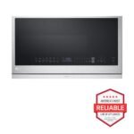 LG - 2.1 Cu. Ft. Over-the-Range Smart Microwave with Sensor Cooking and ExtendaVent 2.0 - Stainless Steel - Image 3