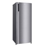 LG - 5.79 Cu. Ft. Top-Freezer Refrigerator with Semi Auto Defrost - PrintProof Stainless Steel Look - Image 2