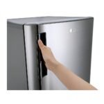 LG - 5.79 Cu. Ft. Top-Freezer Refrigerator with Semi Auto Defrost - PrintProof Stainless Steel Look - Image 5