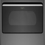 Whirlpool - 7.4 Cu. Ft. Smart Electric Dryer with Steam and Advanced Moisture Sensing - Chrome Shadow