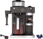 Ninja - Espresso & Coffee Barista System, Single Serve & Nespresso, with 12-Cup Carafe, 4 Styles with Ristretto - Black - Image 7