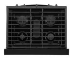 Whirlpool - 5.1 Cu. Ft. Freestanding Gas Range with Edge to Edge Cooktop - Black - Image 5