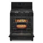 Whirlpool - 5.1 Cu. Ft. Freestanding Gas Range with Edge to Edge Cooktop - Black - Image 3