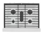 Whirlpool - 5.1 Cu. Ft. Freestanding Gas Range with Edge to Edge Cooktop - White - Image 5