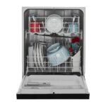 Amana - 24" Front Control Built-In Dishwasher with Triple Filter Wash and 59 dBA - Black - Image 4