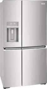 Frigidaire - Gallery 21.3 Cu. Ft. Counter-Depth 4-Door Refrigerator - Smudge Proof Stainless Steel - Image 3