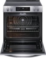 Frigidaire 5.3 Cu. Ft. Freestanding Electric Range Convection Bake Stainless Steel from Kings Outlet