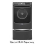 Maytag Washer/Dryer Laundry Pedestal Storage Drawer Volcano Black from Kings Outlet