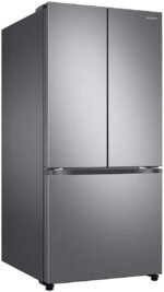 Samsung - 25 cu. ft. 3-Door French Door Smart Refrigerator with Beverage Center - Stainless Steel - Image 3