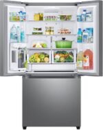 Samsung - 25 cu. ft. 3-Door French Door Smart Refrigerator with Beverage Center - Stainless Steel - Image 7
