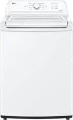 LG 4.1 Cu. Ft. High-Efficiency Top Load Washer TurboDrum Technology White from Kings Outlet