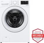 LG - 5.0 Cu. Ft. High-Efficiency Stackable Front Load Washer with 6Motion Technology - White - Image 4