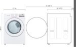 LG 7.4 Cu. Ft. Stackable Gas Dryer Wrinkle Care White from Kings Outlet