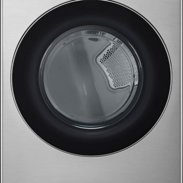 LG 7.4 Cu. Ft. Stackable Smart Gas Dryer Steam Sensor Dry Graphite Steel from Kings Outlet