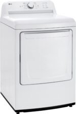 LG 7.3 Cu. Ft. Gas Dryer Sensor Dry White from Kings Outlet