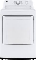 LG 7.3 Cu. Ft. Gas Dryer Sensor Dry White from Kings Outlet