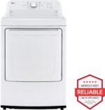 LG 7.3 Cu. Ft. Gas Dryer Sensor Dry White from Kings Outlet