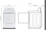 LG 7.3 Cu. Ft. Electric Dryer Sensor Dry White from Kings Outlet