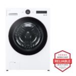 LG 7.4 Cu. Ft. Stackable Smart Electric Dryer Steam Sensor Dry White from Kings Outlet