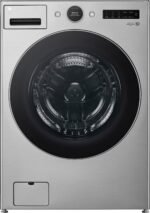 LG 4.5 Cu. Ft. High-Efficiency Stackable Smart Front Load Washer Steam TurboWash 360 Graphite from Kings Outlet