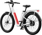 NIU - BQi-C3 Pro eBike w/ up to 90 miles Max Operating Range and 28 MPH Max Speed - White - Image 3