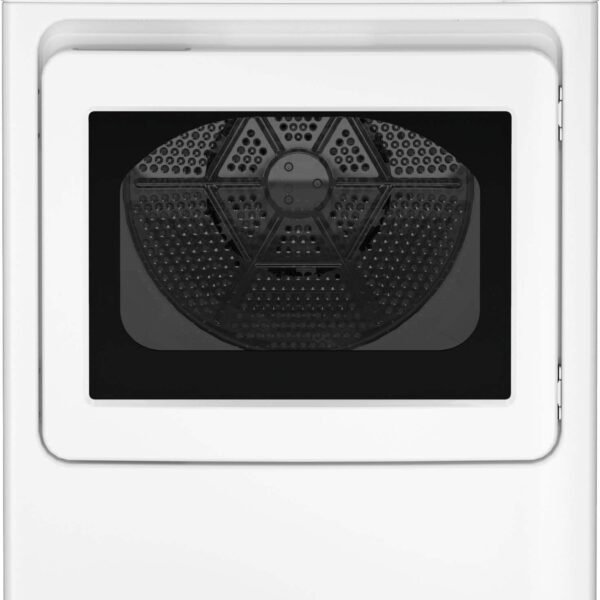 GE 7.4 Cu. Ft. Front Load Electric Dryer Sensor Dry White Matte Black from Kings Outlet