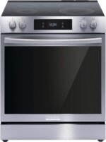 Frigidaire - Gallery 6.2 Cu. Ft. Freestanding Electric Total Convection Range with Self-cleaning and Air Fry - Stainless Steel