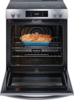 Frigidaire - Gallery 6.2 Cu. Ft. Freestanding Electric Total Convection Range with Self-cleaning and Air Fry - Stainless Steel - Image 2