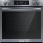 Frigidaire - Gallery 6.2 Cu. Ft. Freestanding Electric Total Convection Range with Self-cleaning and Air Fry - Black Stainless Steel
