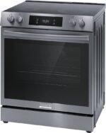 Frigidaire - Gallery 6.2 Cu. Ft. Freestanding Electric Total Convection Range with Self-cleaning and Air Fry - Black Stainless Steel - Image 6