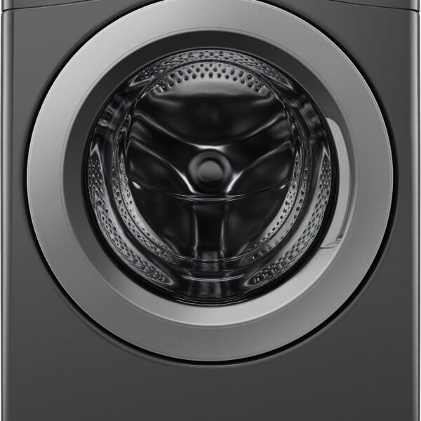 LG 5.0 Cu. Ft. High-Efficiency Stackable Front Load Washer 6Motion Technology Middle Black from Kings Outlet