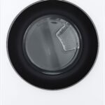 LG - 7.4 Cu. Ft. Stackable Smart Gas Dryer with Steam and Sensor Dry - White