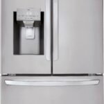 LG - 27.7 Cu. Ft. French Door Smart Refrigerator with External Ice and Water - Stainless Steel