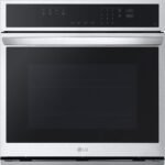 LG - 30" Smart Built-In Single Electric Convection Wall Oven with Air Fry - Stainless Steel - Image 5