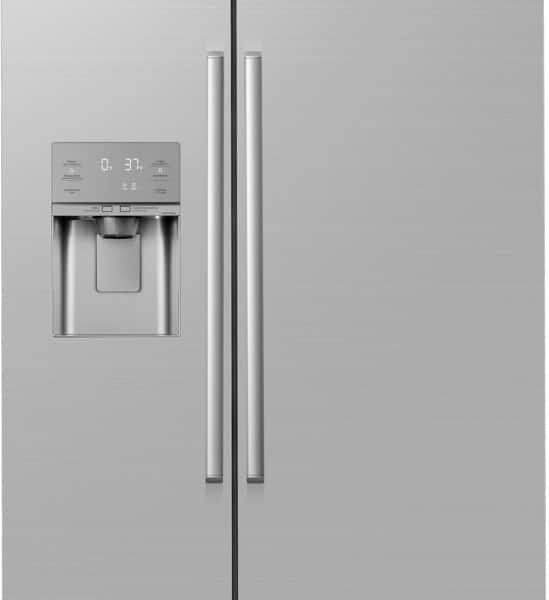 Dacor 24.0 Cu. Ft. Side-by-Side Built-In Refrigerator Precise Cooling External Water Ice Dispenser Stainless from Kings Outlet