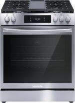 Frigidaire - Gallery 6.0 Cu. Ft. Slide-In Gas Total Convection Range - Stainless Steel