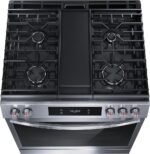 Frigidaire - Gallery 6.0 Cu. Ft. Slide-In Gas Total Convection Range - Stainless Steel - Image 3