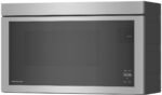 KitchenAid - 1.1 Cu. Ft. Over-the-Range Microwave with Flush Built-in Design - Stainless Steel - Image 5