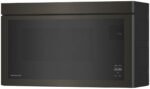 KitchenAid - 1.1 Cu. Ft. Over-the-Range Microwave with Flush Built-in Design - Black Stainless Steel - Image 5